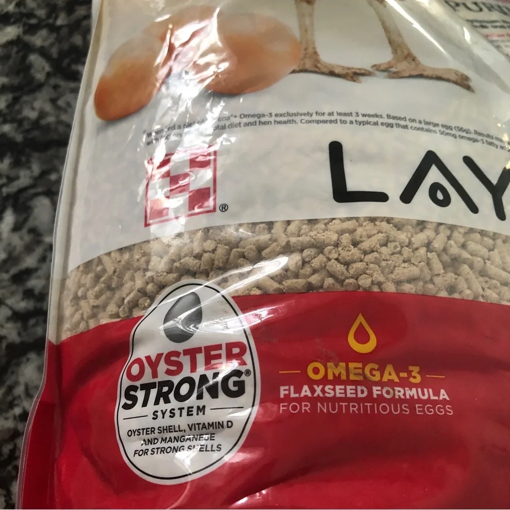 NWT PURINA LAYENA+ Omega3 Layer Pellets Optimum nutrition poultry feed New